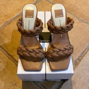 Paily Heels Caramel Stella, Size 7.5